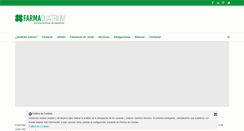 Desktop Screenshot of farmaquatrium.es